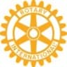 Rotary International logo - gold wheel emblem